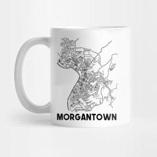 Morgantown Map Mug